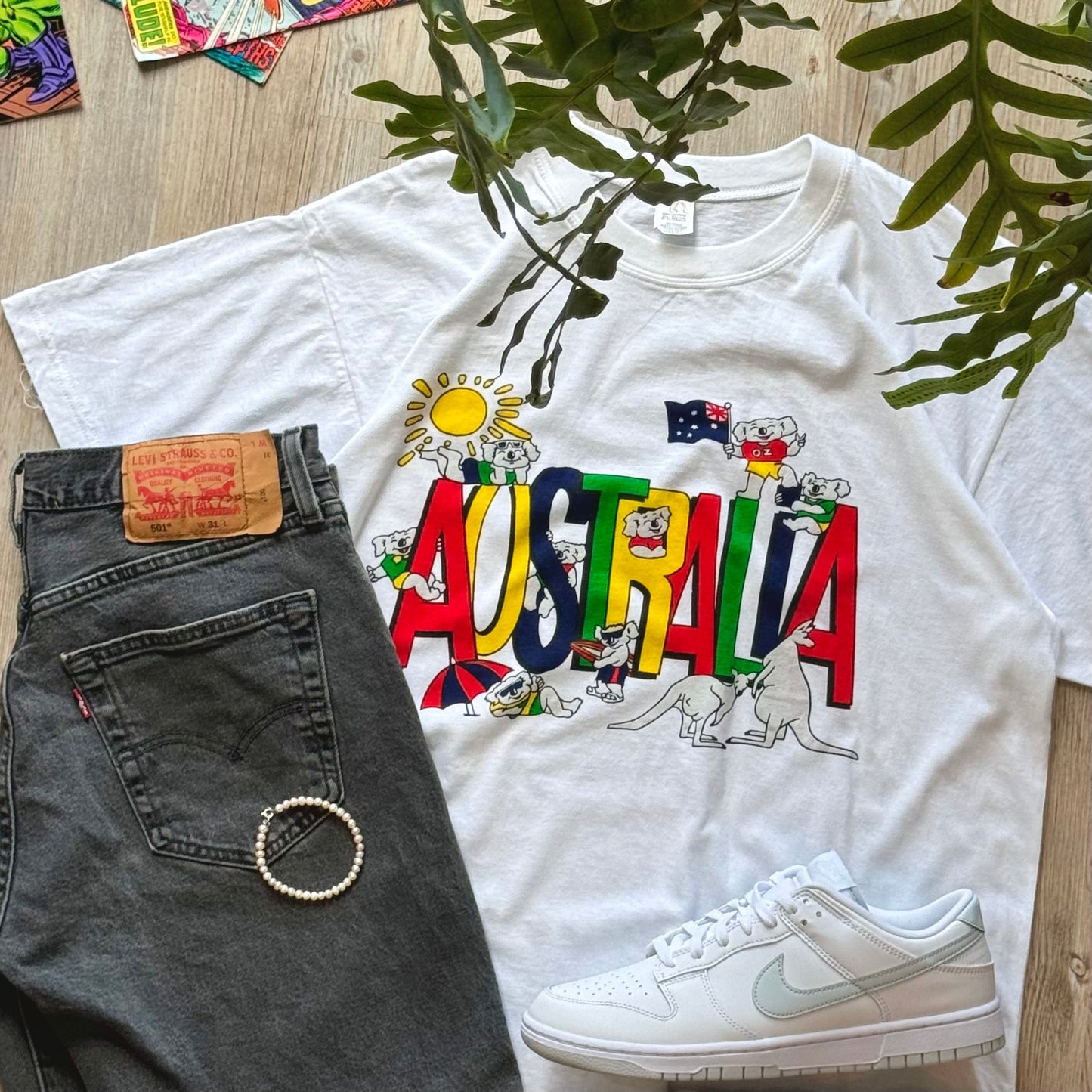 Vintage “Australia Koala” Tričko (L)