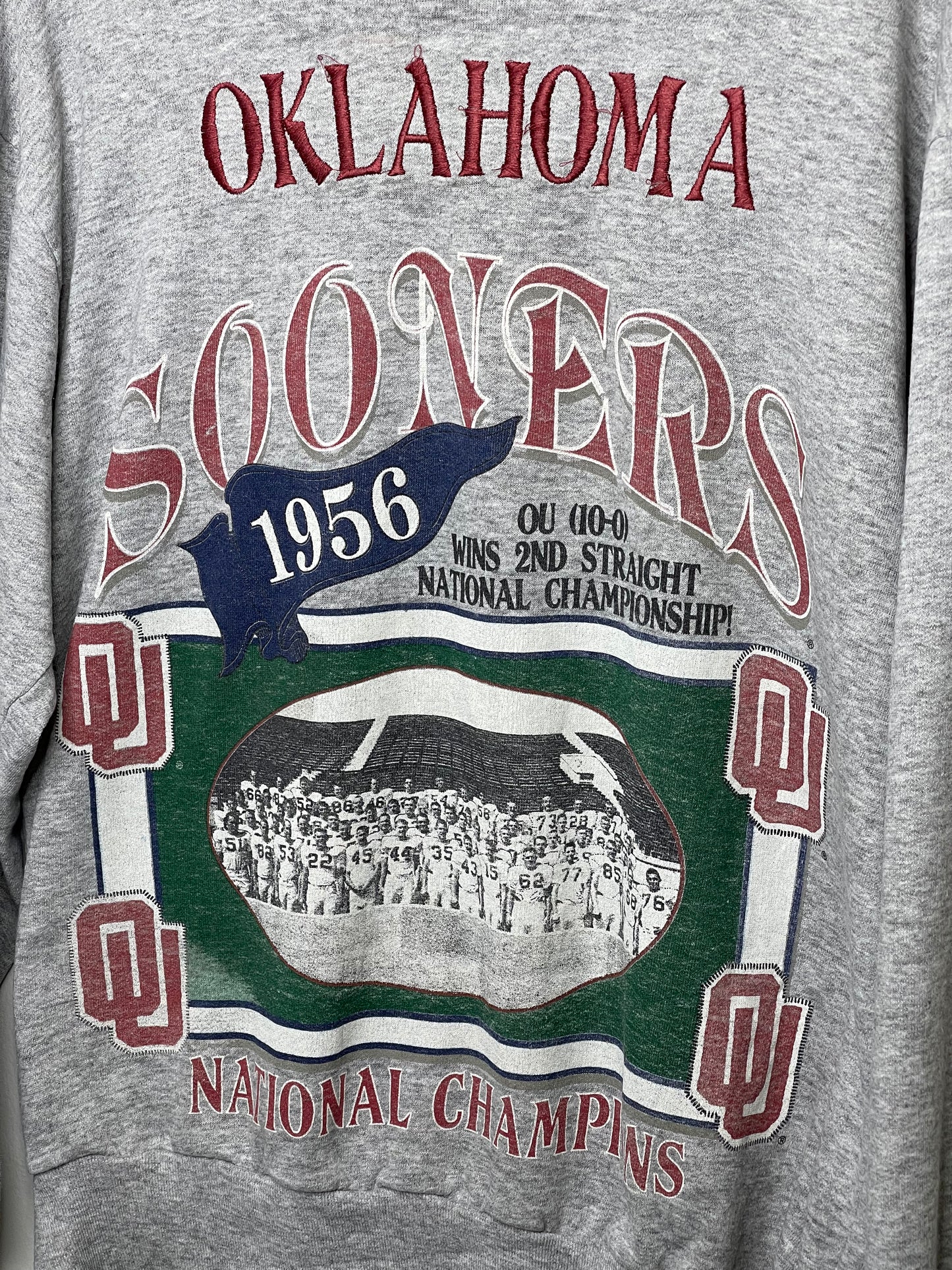 Vintage Oklahoma Sooners Long Sleeve L