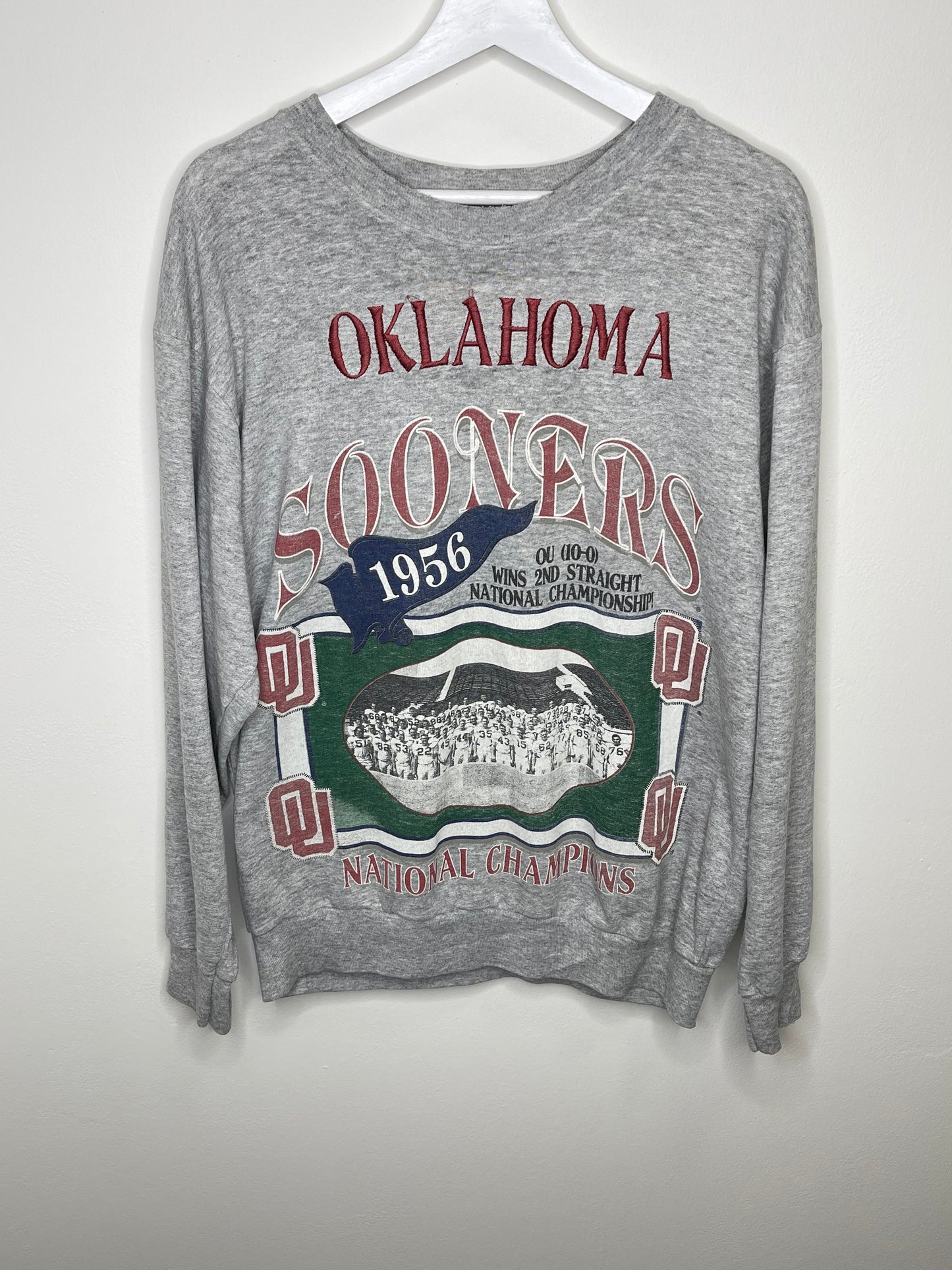 Vintage Oklahoma Sooners Long Sleeve L