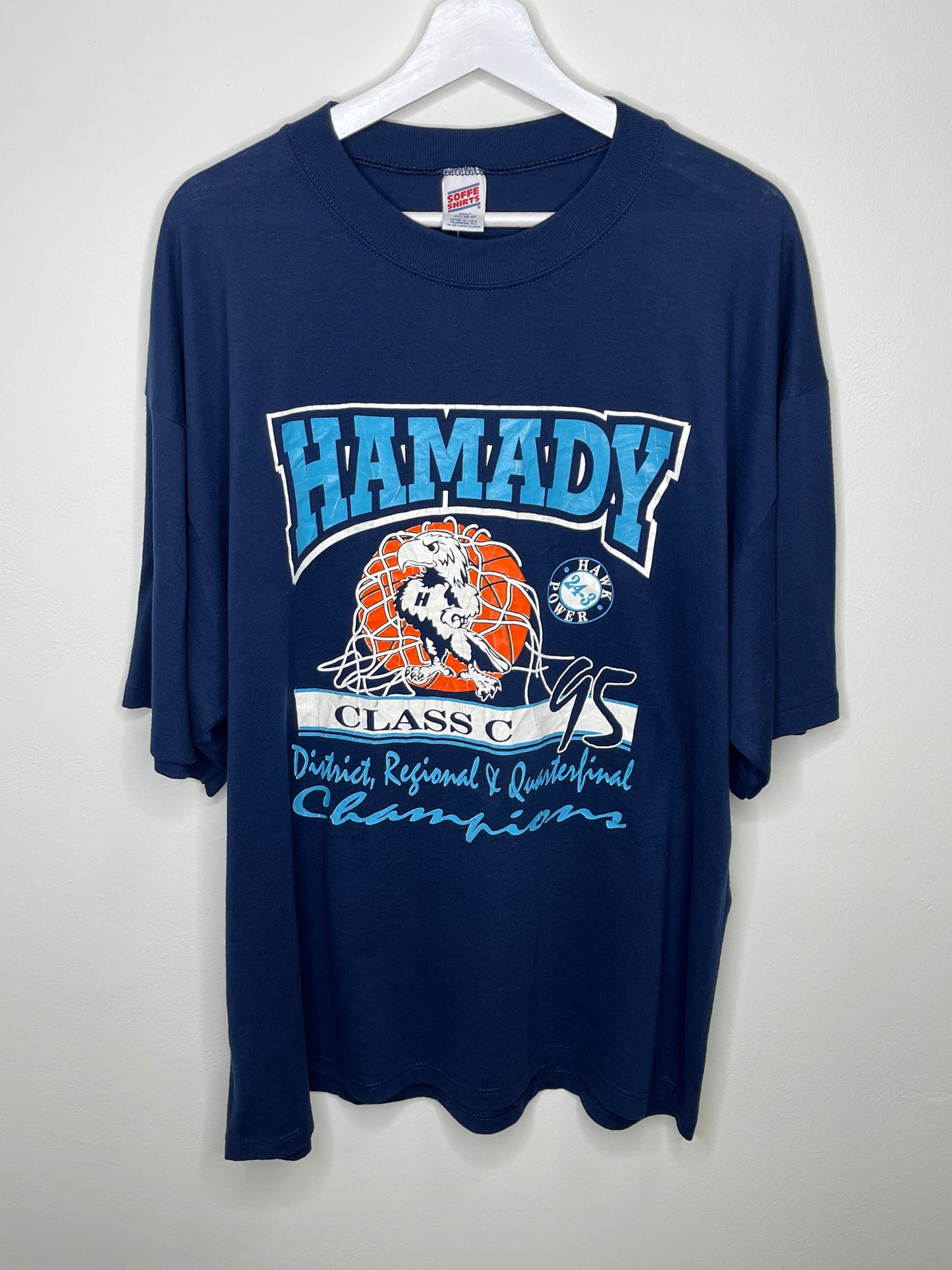 Vintage Single Stitch Hamady T-Shirt University XXL